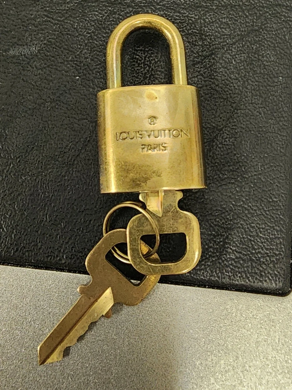 Louis Vuitton Gold-tone Padlock and Key Set - Womens Accessories